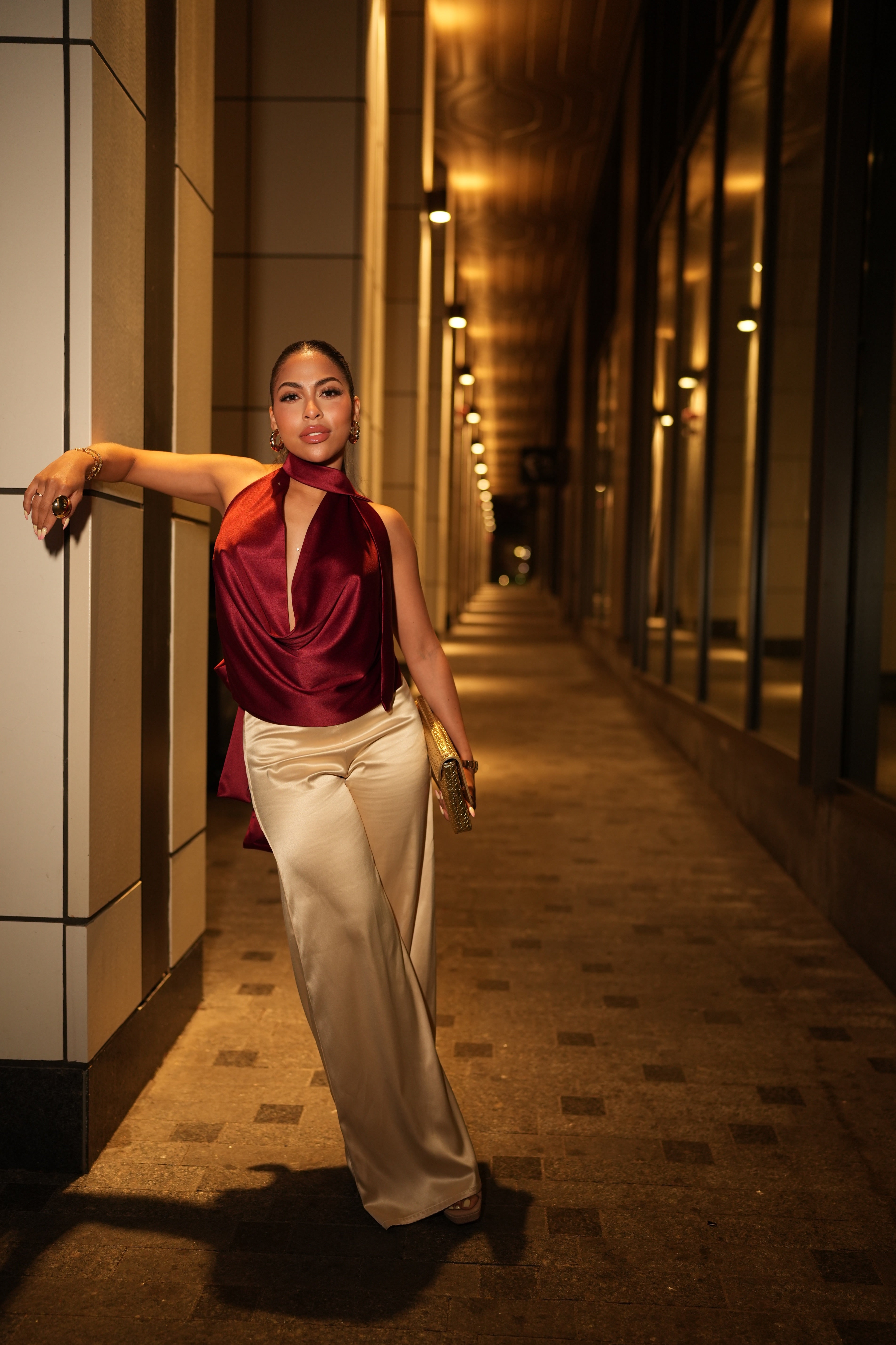 TOP ALANA BURGUNDY